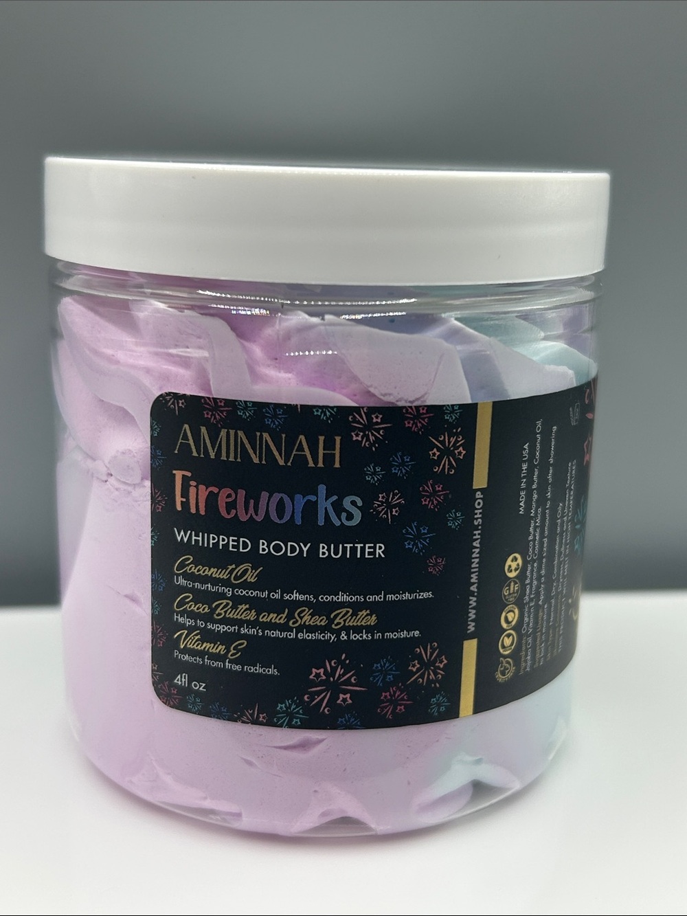 Aminnah Fireworks Whipped Body Butter